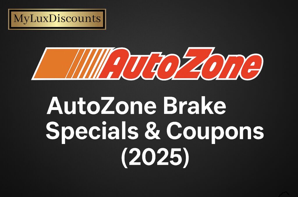 autozone brake special and coupons 2025